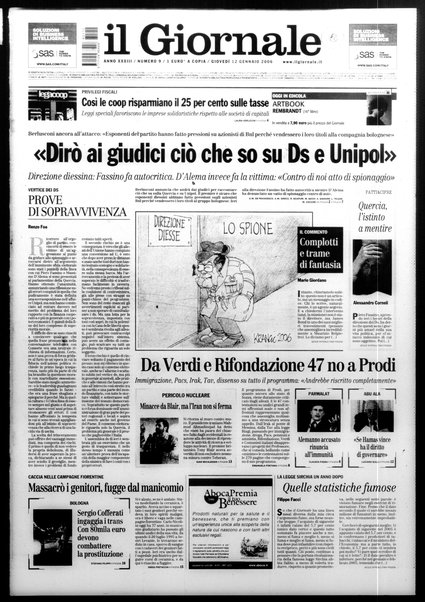 Il giornale : quotidiano del mattino